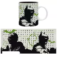 Ilustracja Kubek DC Comics - Riddler i Batman